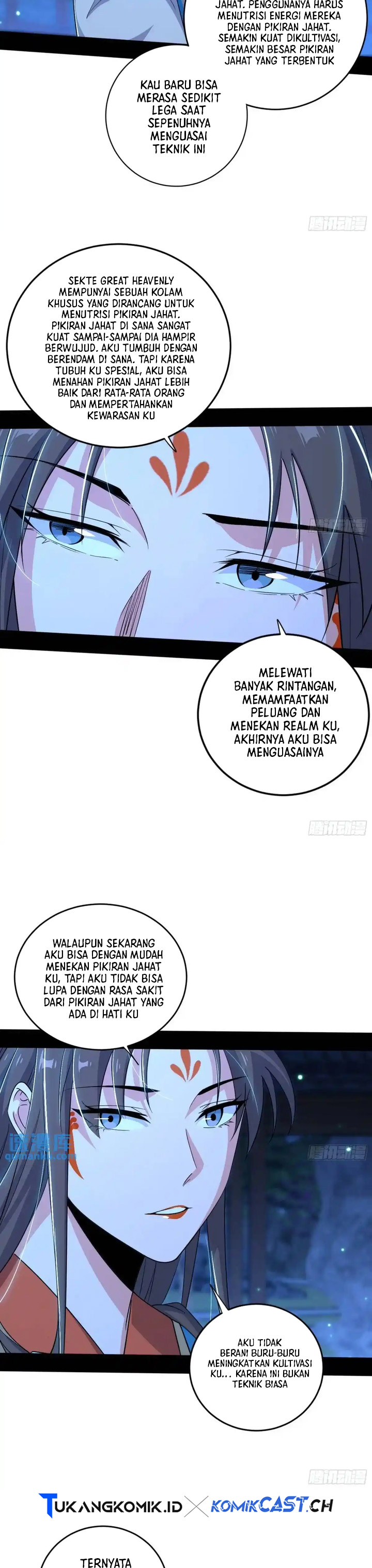I’m An Evil God Chapter 423 Bahasa Indonesia